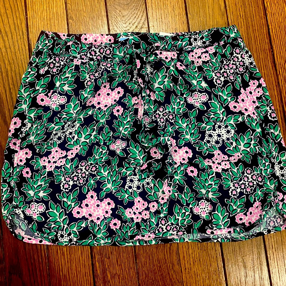 SZ LARGE DRAPER JAMES ELASTIC WAIST SKIRT WITH POCKETS NWOT